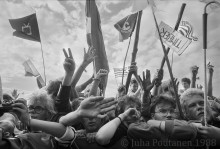 Meno oli riehakasta hyvällä tavalla.