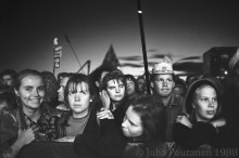 Dinosaurock 1988 helli yleisöä sään ja bändien muodossa.