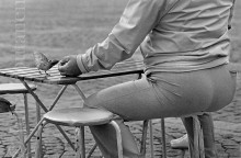 Torikahvion hempeä hetki, Mikkeli 1986.