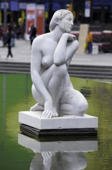 La plaça de Catalunya, Barcelona 2014.